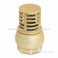 Brass Foot Valve Casting, Suitable for the Suction Lift of Water Oil and Not Corrosive Fluids